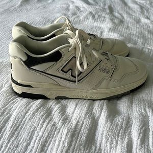 New Balance 550 Sea Salt Black